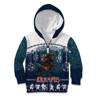 Gruss vom Krampus Christmas Kid Hoodie Creepy Xmas Devil - Wonder Print Shop