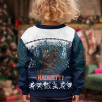 Gruss vom Krampus Christmas Kid Ugly Christmas Sweater Creepy Xmas Devil - Wonder Print Shop