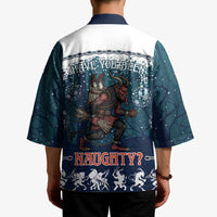 Gruss vom Krampus Christmas Kimono Creepy Xmas Devil - Wonder Print Shop