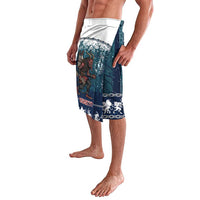 Gruss vom Krampus Christmas Lavalava Creepy Xmas Devil - Wonder Print Shop