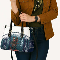 Gruss vom Krampus Christmas Leather Bag Creepy Xmas Devil - Wonder Print Shop