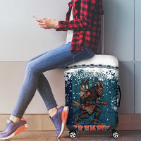 Gruss vom Krampus Christmas Luggage Cover Creepy Xmas Devil - Wonder Print Shop