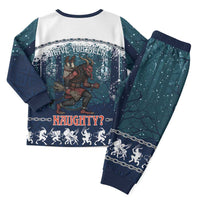 Gruss vom Krampus Christmas Pajama Set Creepy Xmas Devil - Wonder Print Shop