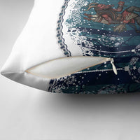 Gruss vom Krampus Christmas Pillow Cover Creepy Xmas Devil - Wonder Print Shop