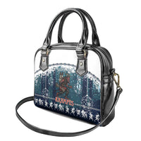 Gruss vom Krampus Christmas Shoulder Handbag Creepy Xmas Devil - Wonder Print Shop