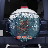 Gruss vom Krampus Christmas Spare Tire Cover Creepy Xmas Devil - Wonder Print Shop