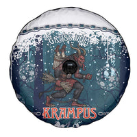 Gruss vom Krampus Christmas Spare Tire Cover Creepy Xmas Devil - Wonder Print Shop
