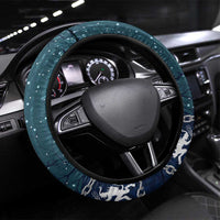 Gruss vom Krampus Christmas Steering Wheel Cover Creepy Xmas Devil - Wonder Print Shop