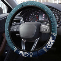 Gruss vom Krampus Christmas Steering Wheel Cover Creepy Xmas Devil - Wonder Print Shop