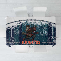 Gruss vom Krampus Christmas Tablecloth Creepy Xmas Devil - Wonder Print Shop