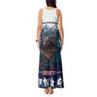 Gruss vom Krampus Christmas Tank Maxi Dress Creepy Xmas Devil - Wonder Print Shop