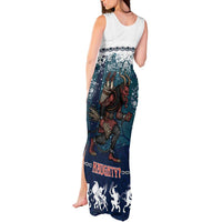 Gruss vom Krampus Christmas Tank Maxi Dress Creepy Xmas Devil - Wonder Print Shop
