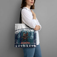 Gruss vom Krampus Christmas Tote Bag Creepy Xmas Devil - Wonder Print Shop