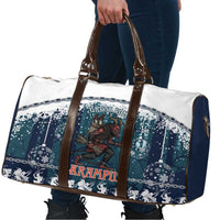 Gruss vom Krampus Christmas Travel Bag Creepy Xmas Devil - Wonder Print Shop