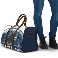 Gruss vom Krampus Christmas Travel Bag Creepy Xmas Devil - Wonder Print Shop