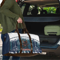 Gruss vom Krampus Christmas Travel Bag Creepy Xmas Devil - Wonder Print Shop