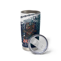 Gruss vom Krampus Christmas Tumbler Cup Creepy Xmas Devil - Wonder Print Shop