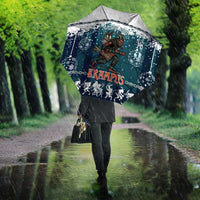Gruss vom Krampus Christmas Umbrella Creepy Xmas Devil - Wonder Print Shop