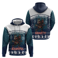 Gruss vom Krampus Christmas Zip Hoodie Creepy Xmas Devil - Wonder Print Shop