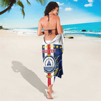 Custom Cape Verde Football Sarong Go Blue Sharks - Sporty Version - Wonder Print Shop