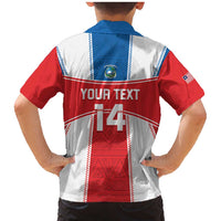 Custom Liberia Football Family Matching Mermaid Dress and Hawaiian Shirt Go Lone Stars - Sporty Style - Wonder Print Shop