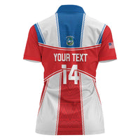 Custom Liberia Football Women Polo Shirt Go Lone Stars - Sporty Style - Wonder Print Shop