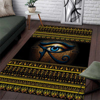 Ancient Egypt Eye Of Ra Area Rug Sun To The Egyptians - Wonder Print Shop