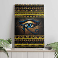 Ancient Egypt Eye Of Ra Canvas Wall Art Sun To The Egyptians - Wonder Print Shop