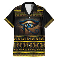 Ancient Egypt Eye Of Ra Family Matching Mermaid Dress and Hawaiian Shirt Sun To The Egyptians - Wonder Print Shop
