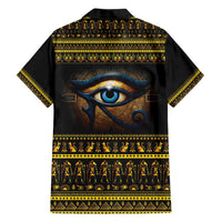 Ancient Egypt Eye Of Ra Family Matching Summer Maxi Dress and Hawaiian Shirt Sun To The Egyptians - Wonder Print Shop