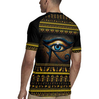 Ancient Egypt Eye Of Ra Rugby Jersey Sun To The Egyptians - Wonder Print Shop