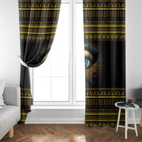 Ancient Egypt Eye Of Ra Window Curtain Sun To The Egyptians - Wonder Print Shop