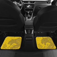 Custom Gabon Football Car Mats Allez Les Pantheres - Wonder Print Shop