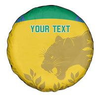 Custom Gabon Football Spare Tire Cover Allez Les Pantheres - Wonder Print Shop