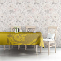 Custom Gabon Football Tablecloth Allez Les Pantheres - Wonder Print Shop