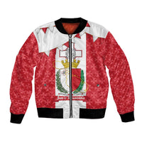 Malta Republic Day Bomber Jacket Jum ir-Repubblika Maltese Cross - Wonder Print Shop
