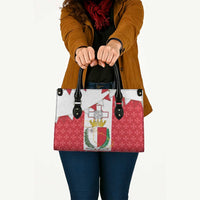 Malta Republic Day Leather Bag Jum ir-Repubblika Maltese Cross - Wonder Print Shop