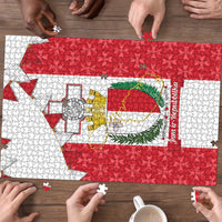 Malta Republic Day Puzzle Jum ir-Repubblika Maltese Cross - Wonder Print Shop