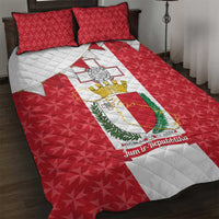 Malta Republic Day Quilt Bed Set Jum ir-Repubblika Maltese Cross - Wonder Print Shop