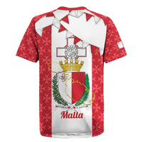 Malta Republic Day Rugby Jersey Jum ir-Repubblika Maltese Cross - Wonder Print Shop