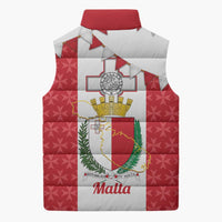 Malta Republic Day Sleeveless Puffer Jacket Jum ir-Repubblika Maltese Cross - Wonder Print Shop