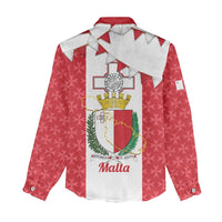 Malta Republic Day Women Casual Shirt Jum ir-Repubblika Maltese Cross - Wonder Print Shop