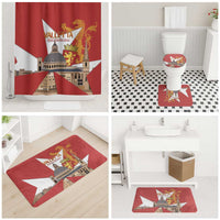 Valletta Malta Bathroom Set Maltese Cross Citta Umilissima - Wonder Print Shop