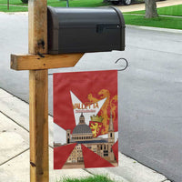 Valletta Malta Garden Flag Maltese Cross Citta Umilissima - Wonder Print Shop