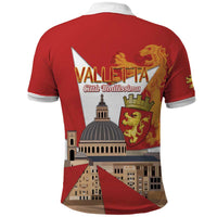 Valletta Malta Polo Shirt Maltese Cross Citta Umilissima - Wonder Print Shop