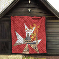 Valletta Malta Quilt Maltese Cross Citta Umilissima - Wonder Print Shop