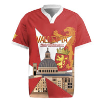 Valletta Malta Rugby Jersey Maltese Cross Citta Umilissima - Wonder Print Shop