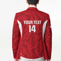 Malta Football Custom Blazer Come One Reds - Wonder Print Shop