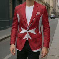 Malta Football Custom Blazer Come One Reds - Wonder Print Shop