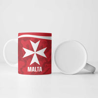 Malta Football Custom Ceramic Mug Come One Reds - Wonder Print Shop
